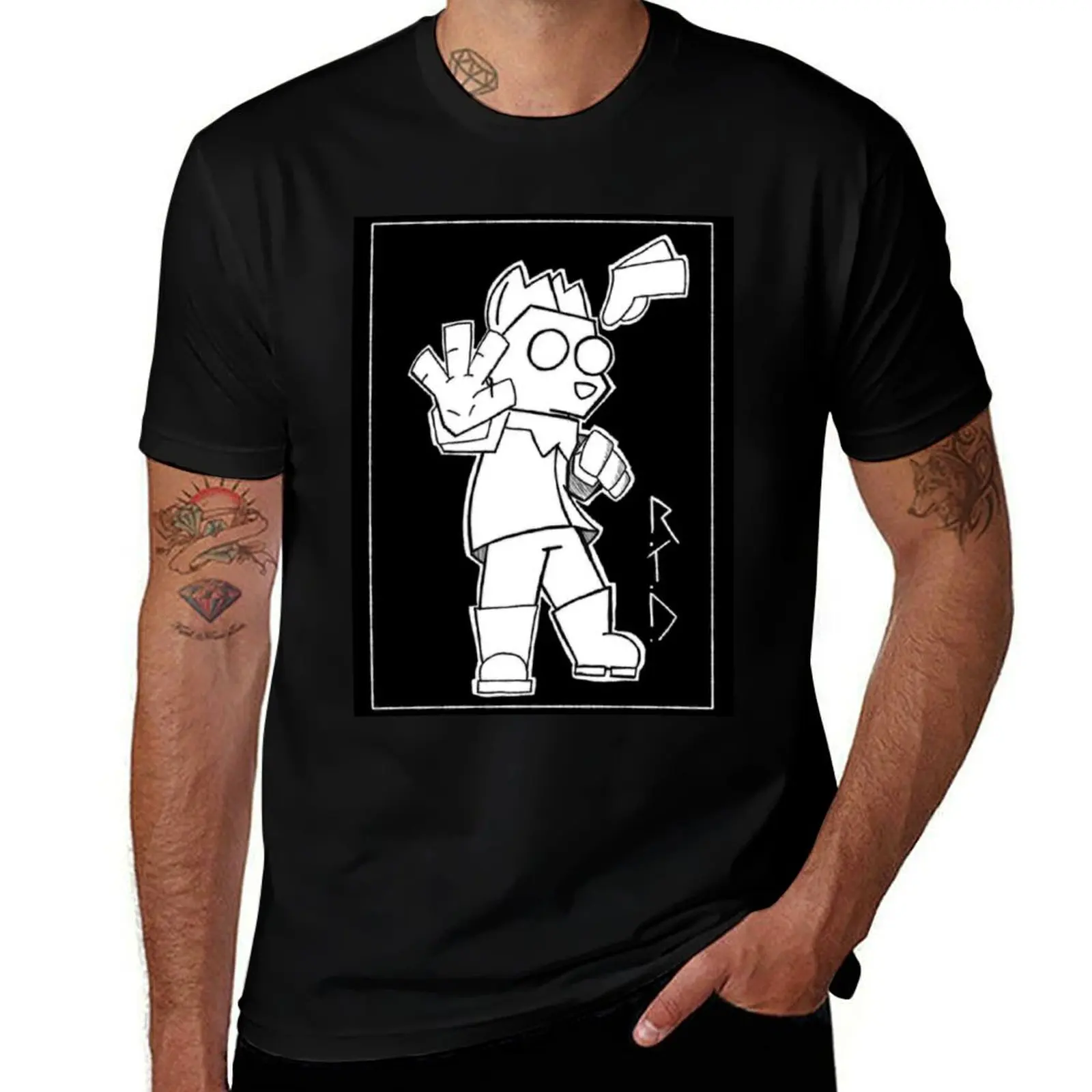 R.T.D. blast T-Shirt Regular Fit Plain Tee Shirt