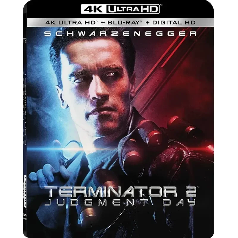 4k-uhd版『ターミネーター2：ジャッジメント・デイ』（1991年）blu-ray映画、blu-rayディスク
