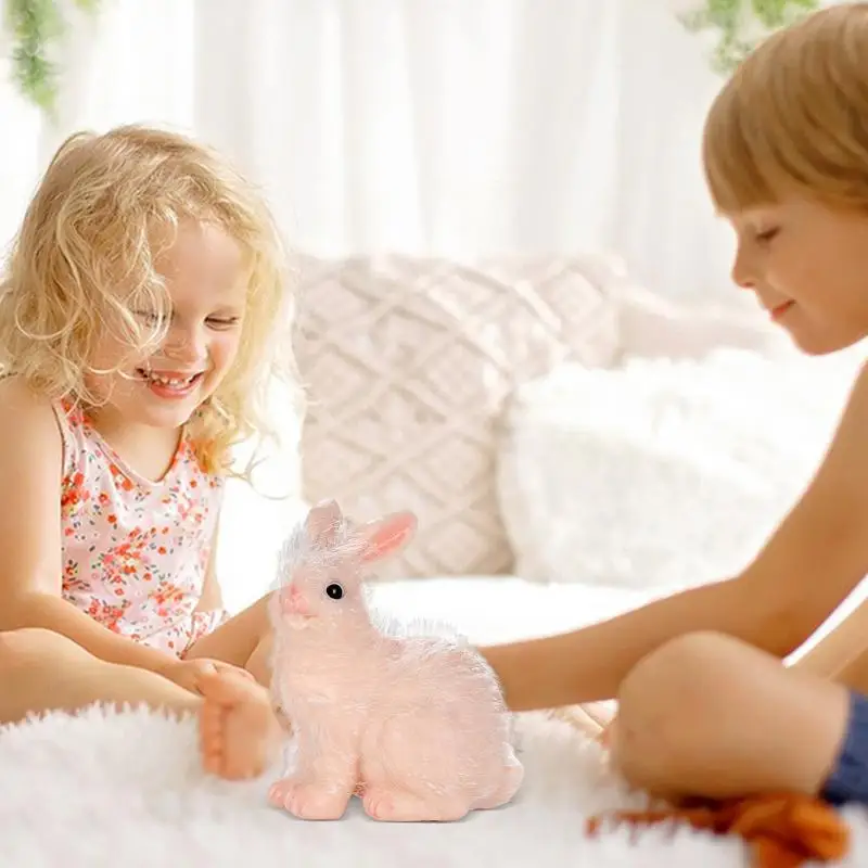 

Rabbit Stress Relief Toy Reborn Stretchy Stress Relief Bunny Lovely Silicone Stretchy Reborn Animal Silicone For Kids And Adults