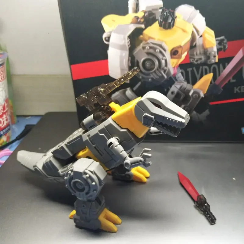 KBB Tyrone Cable Dino King Assembly Deformation Model Action Figure Grimlock Version Toys D.I.Y.