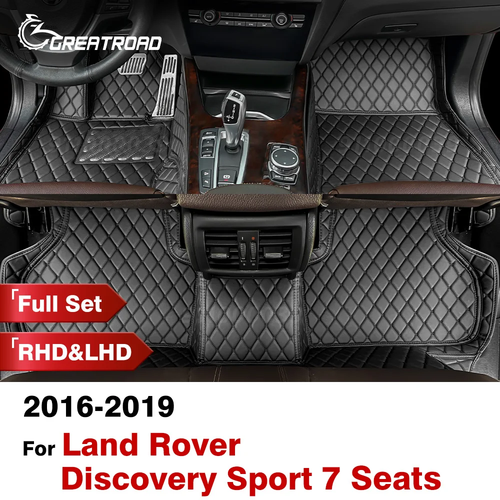 

Автомобильные коврики для Land Rover Discovery Sport, 7 мест, 2016, 2017, 2018, 2019