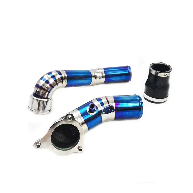 JTLD Cold Air Intake System for BMW F2X F3X B58 F Series Titanium Intake Pipe Silver Blue Boost Charge Pipes