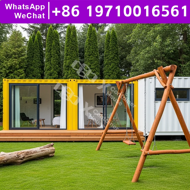 Solar Ready Prefab Houses Rural Cabin Tiny Homes House Modular 4 Bedroom Container House Affordable Modular Homes Premade Houses