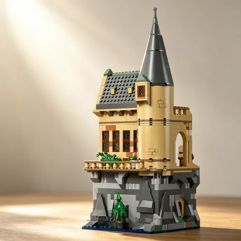 

Hogwarts Castle Hospital Wing 76463 Magic Movie Series Building Bricks Toys Adults Birthday Gifts Home Decor Ornament Model Set