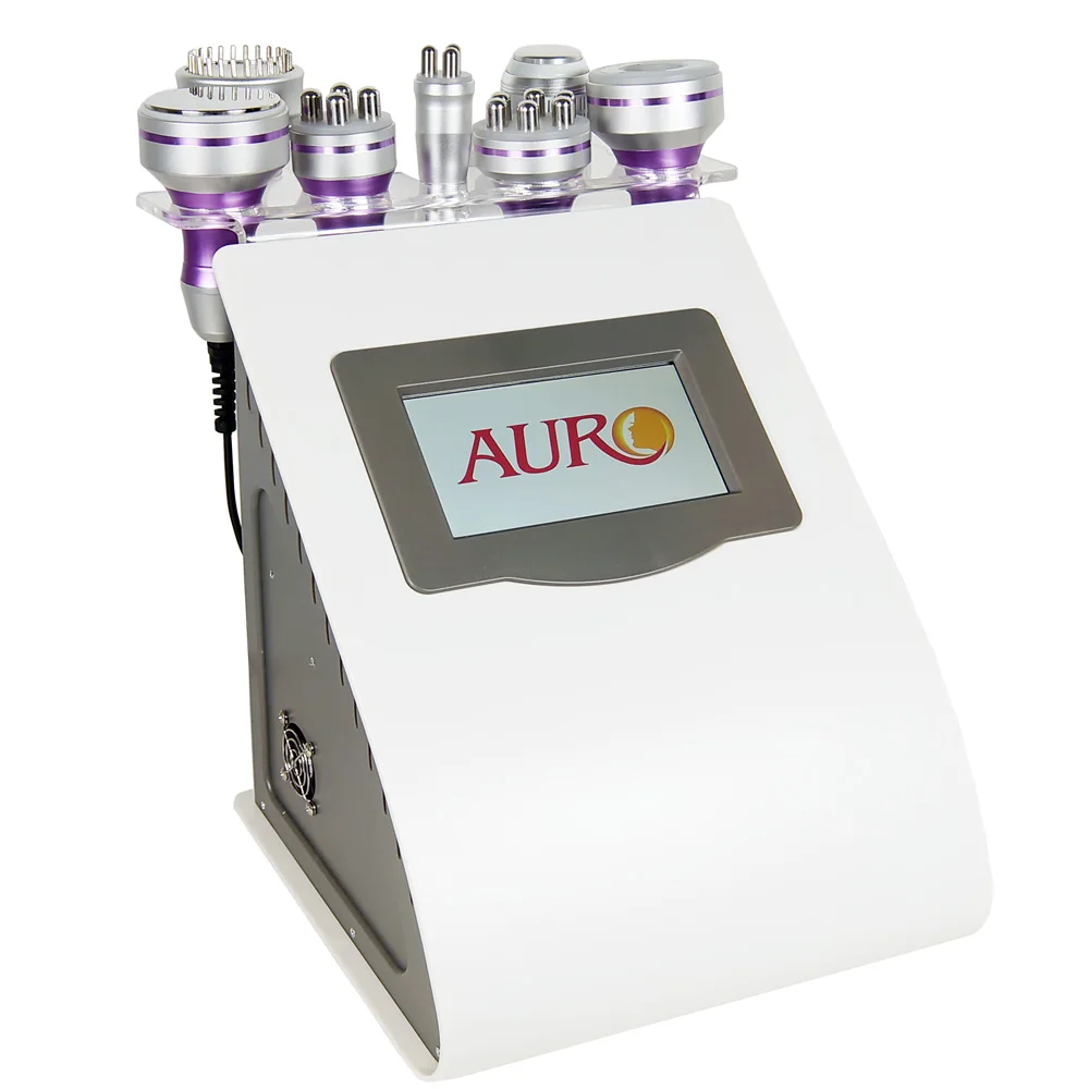 Au-61E Auro 7 in 1 Vacuum Cavitation RF Machine Lipocavitation Radiofrquence 40k