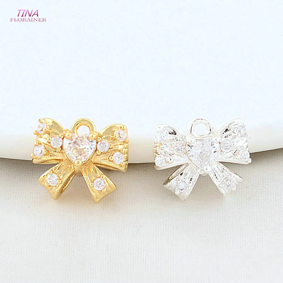 

6PCS 10.5*12MM 18K Gold Color Brass Butterfly Charms Pendants Necklace Earrings Jewelry Making Supplies Accessories