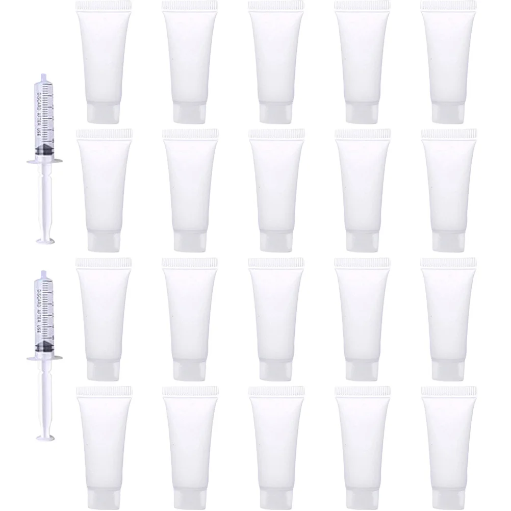 1 Set Of Empty Lotion Bottles 100Ml Portable Travel Size Squeeze Tubes For Toiletries Sub Bottles Refillable Makeup