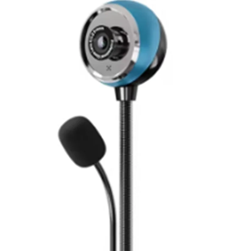 APPLIA-USB Desktop Stand-Up Camera Manual Focus Wide Angle Lens Easily Switch Between Horizontal And Vertical Screens 360°