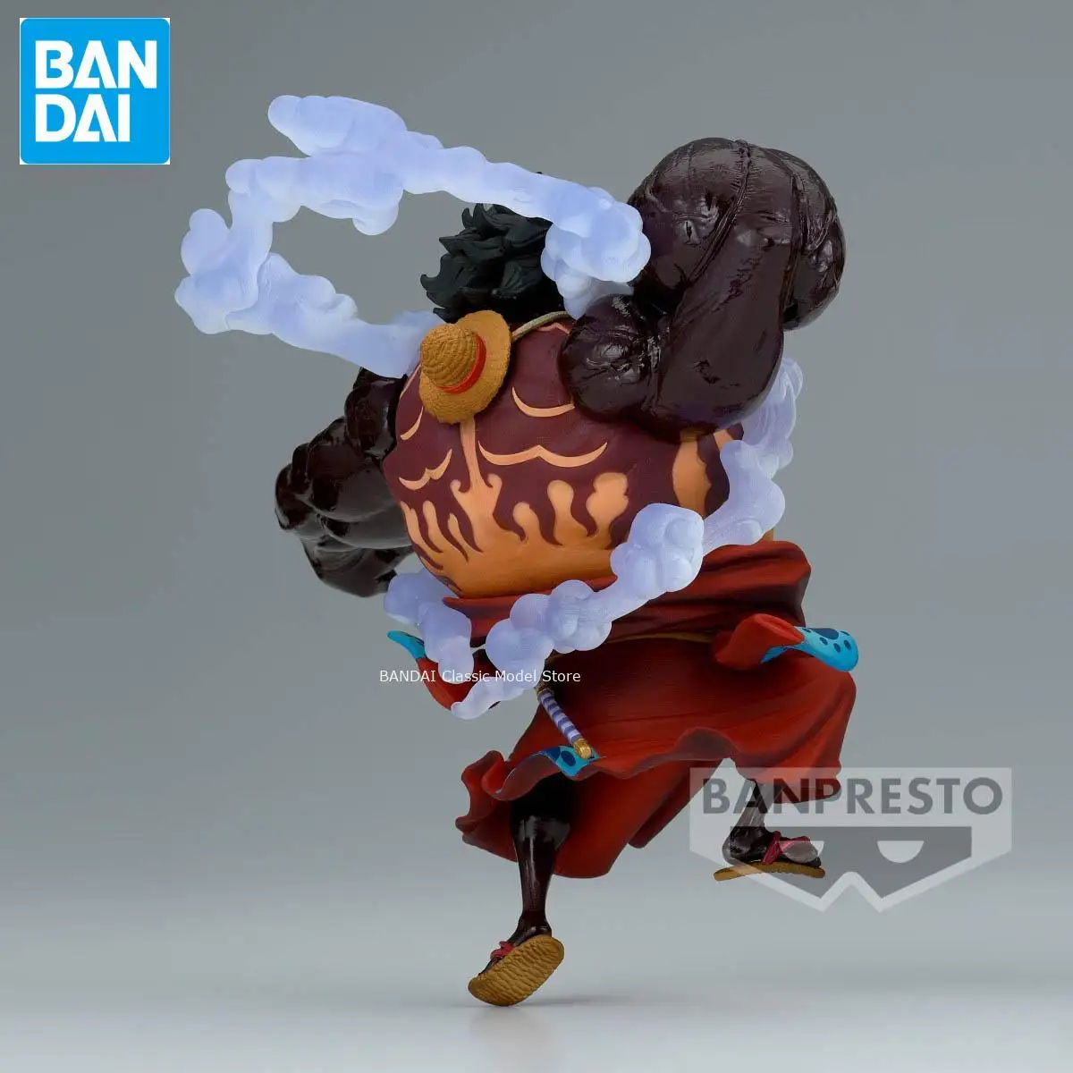 Bandai Banpresto Originele Een Stuk KONING VAN KUNSTENAAR Monkey D. Luffy Anime Figuren Speelgoed voor Kinderen Gift