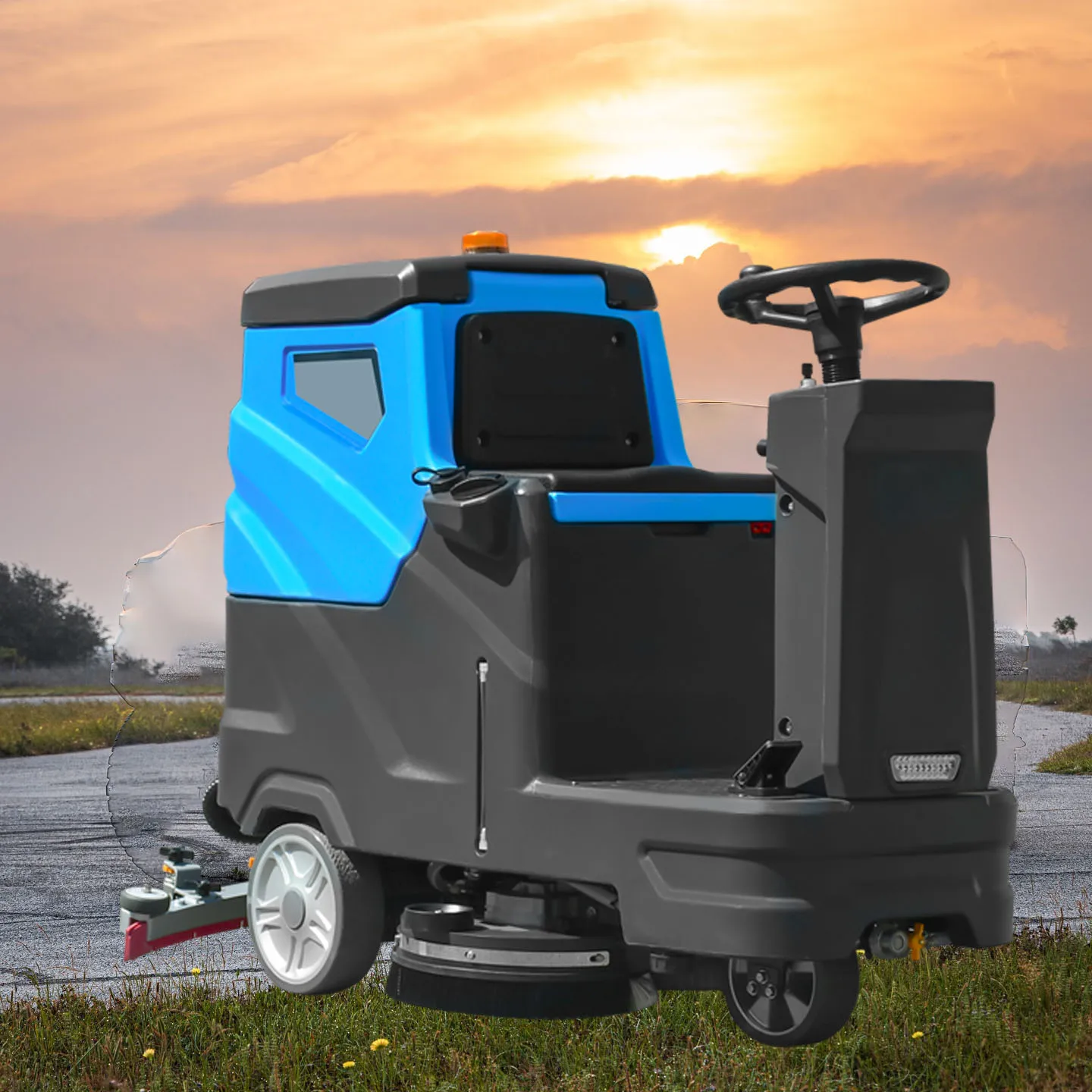 ماكينة غسيل منظف صناعي للفندق التجاري مكنسة أساسية للمحرك قابلة للتطبيق #1