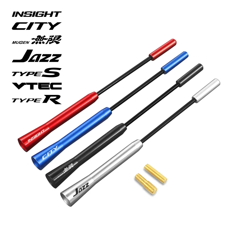 For Honda Jazz Mugen City Insight Vtec Odyssey Fit Modulo TypeS TypeR RR 17CM Car Roof Radio Antenna Auto Exterior Accessories