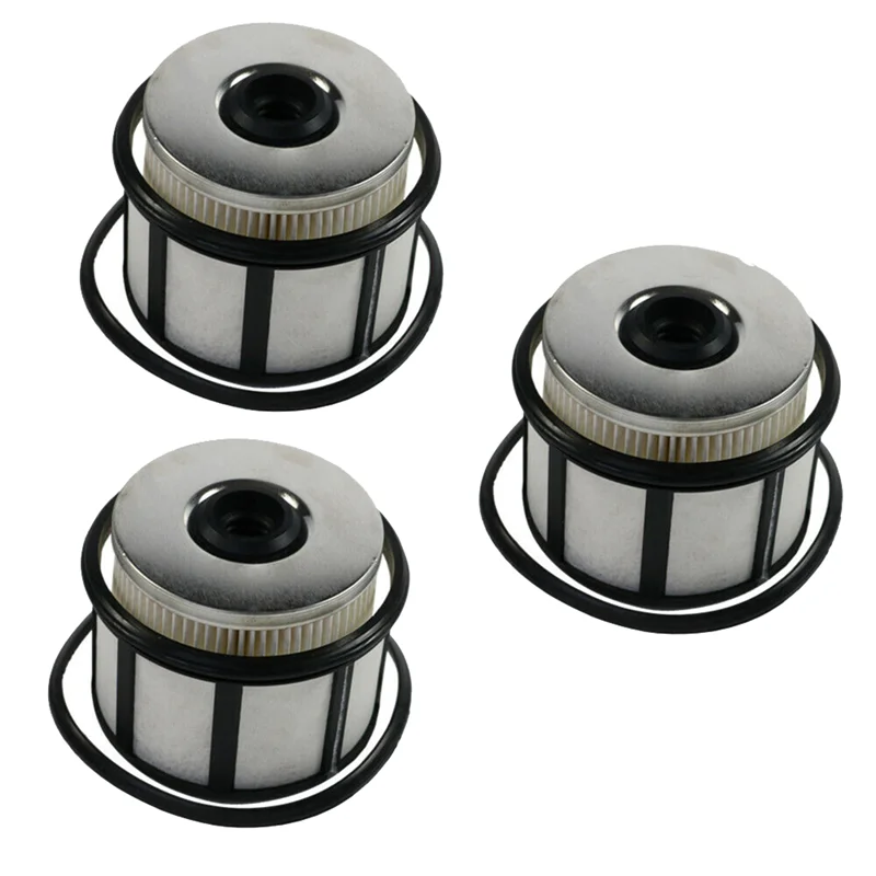 3 Pcs Fuel Filter Kit FD-4596 Fit for Ford F & E Series 7.3L Powerstroke Diesel F-250 F-350 F-450 F-550 E-350