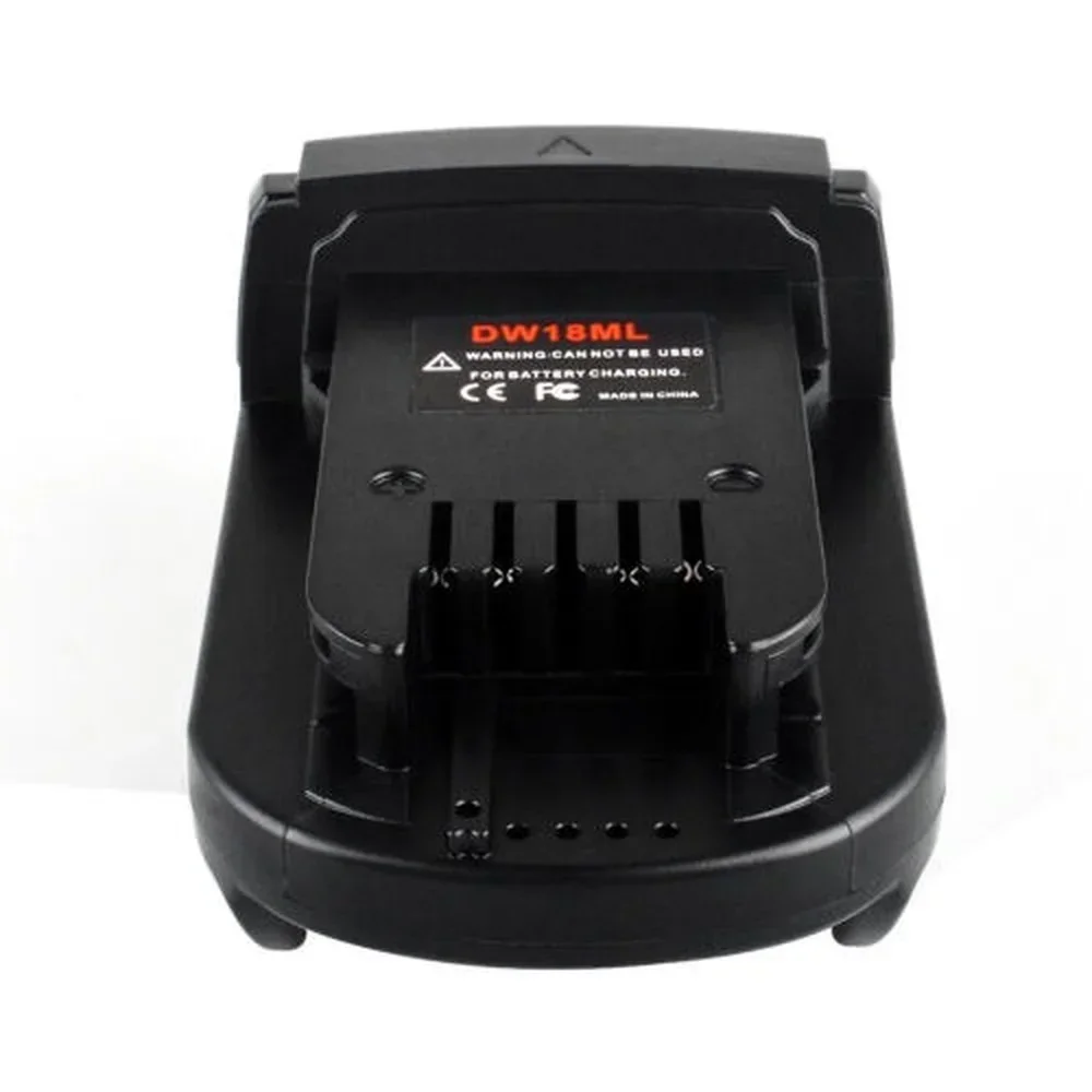 Imagem -02 - para Dewalt 20v para Milwaukee 18v Adaptador de Bateria Converter para Dewalt 20v Bateria para Milwaukee 18v Ferramenta Uso Dw18ml