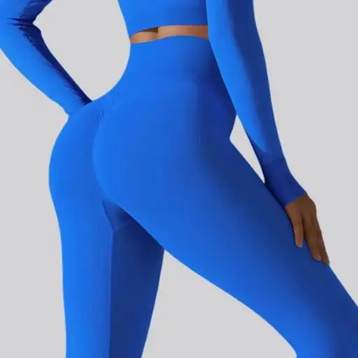 Pantalones de Yoga Sin Costuras para Mujer, Leggings Deportivos de Cintura Alta con Efecto Levanta Glúteos, Leggings de Yoga para Fitness, Ropa de Gimnasio