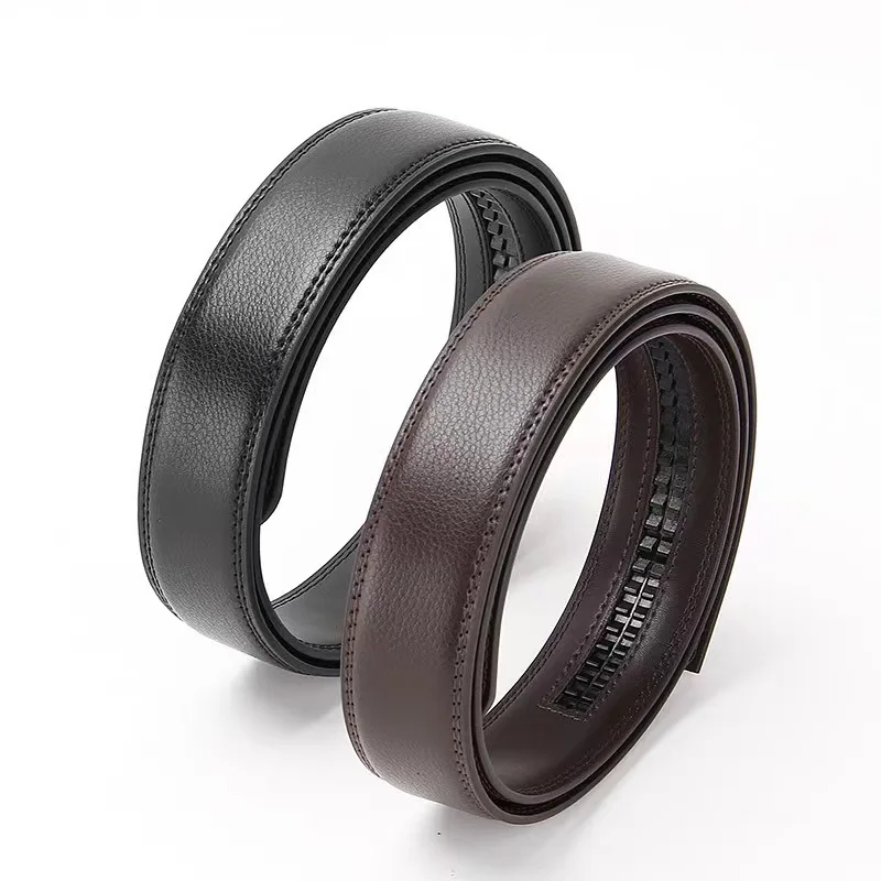 2025 New! Men's Cowhide Belt. Lead - Free, Automatic Buckle, Trendy & Versatile, Durable, Comfortable, Stylish, and Adjustable