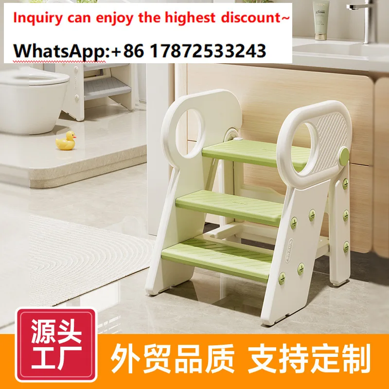 Hand washing step stool, staircase washbasin step stool, face washing ladder folding