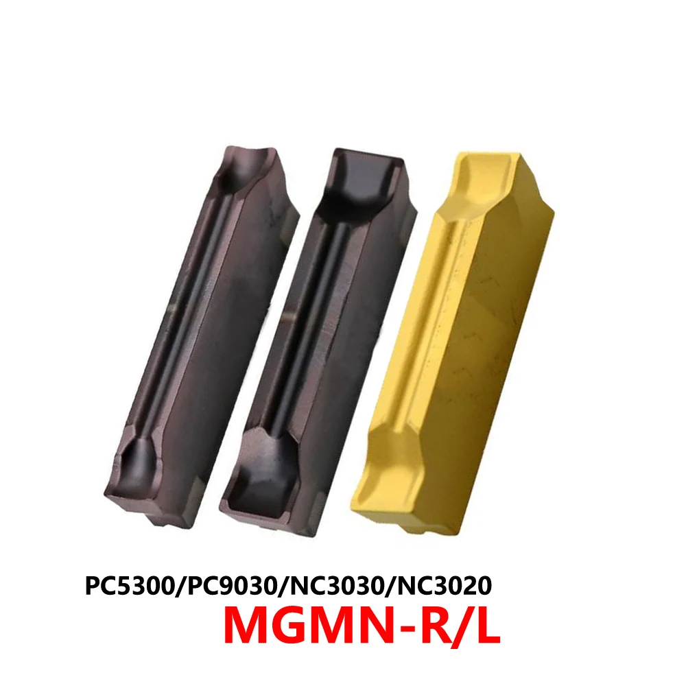 Original MGMN200-02-L MGMN300 MGMN400 MGMN500 02-04-R-L PC5300 NC3030 Grooving Carbide Inserts CNC Tools Blade MGMN 200 Cutter