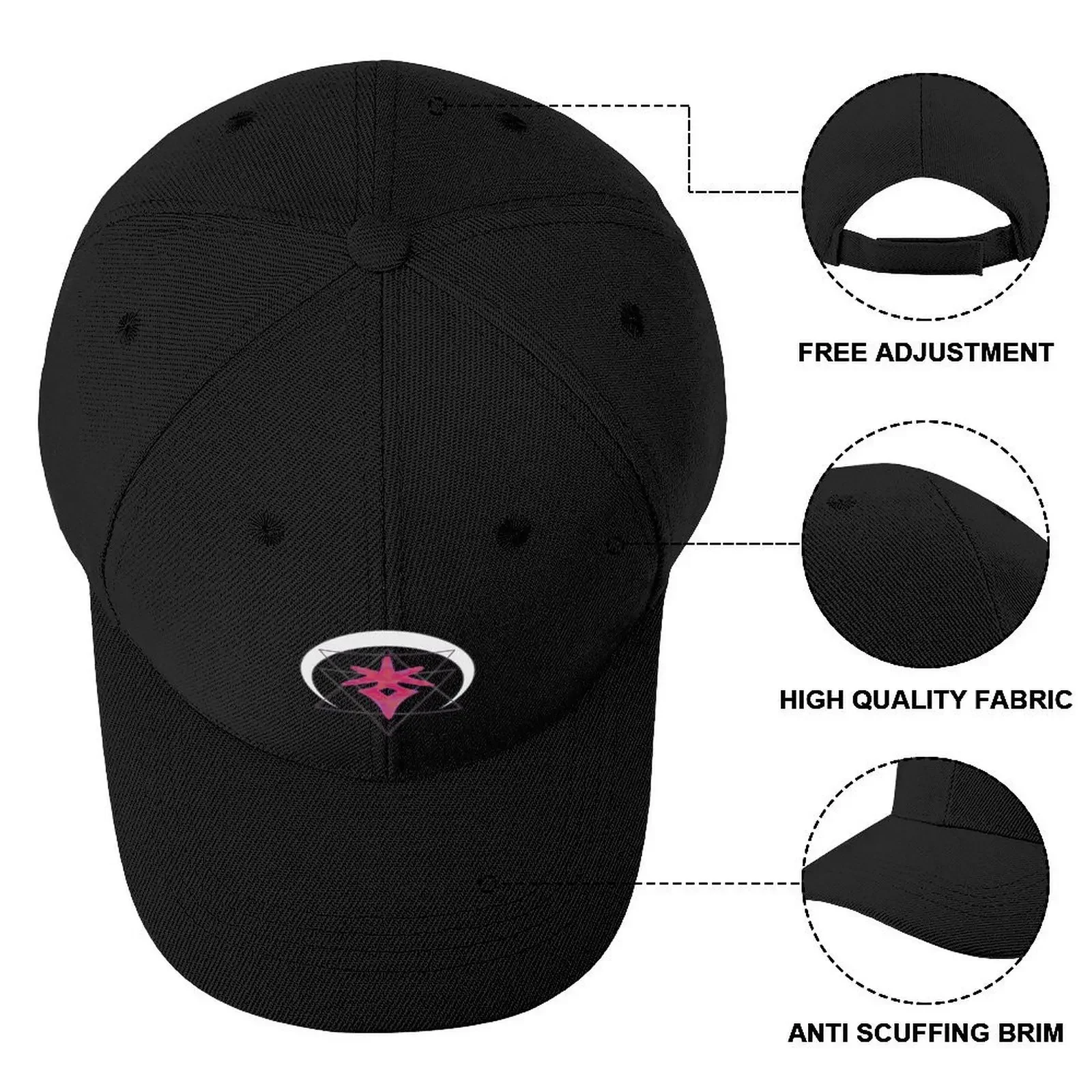 FFXIV Darknight Gorra de béisbol Sombrero de caballo Sombrero de camionero Sombrero de gran tamaño Gorra de lujo Hombres Mujeres