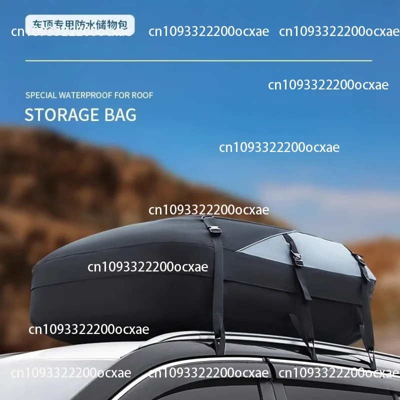 Rainproof storage bag, heat-sealed and waterproof, car roof luggage bag