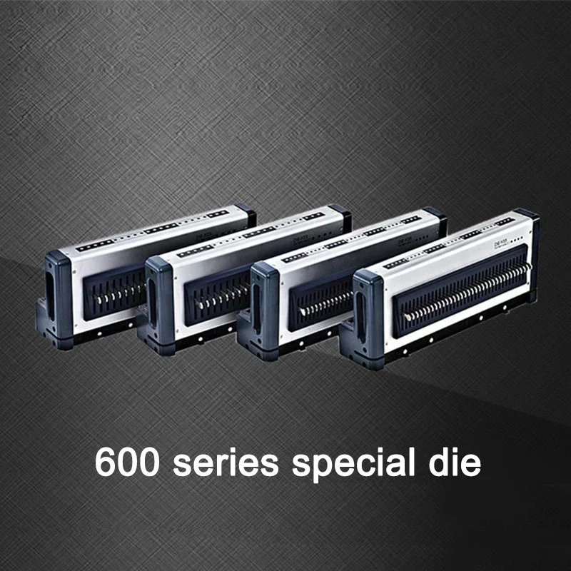Electric comb binding machine punching machine D600/M600 special tool, different hole types can be made by changing the mold.