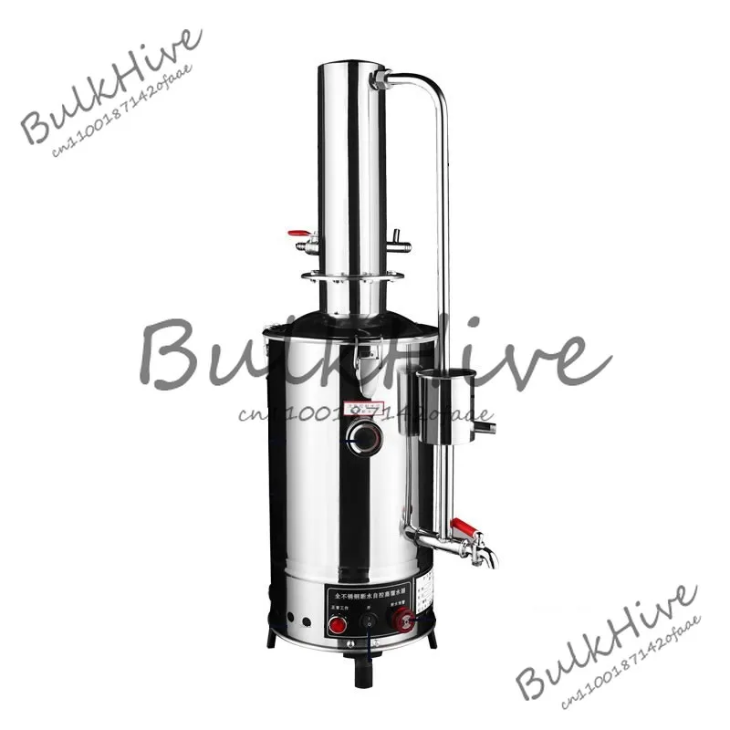 

Pure Water Distiller Electric Stainless Moonshine Still Filter and 29pcs 24/40 Chemistry Glassware Kit