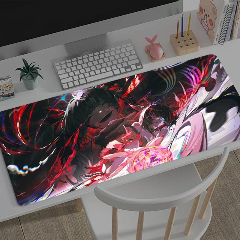 

Large Mouse pad Honkai: Star Rail Sparkle game player keyboard pad non-slip office study desk mat floor mat PC HD Anime Mousepad
