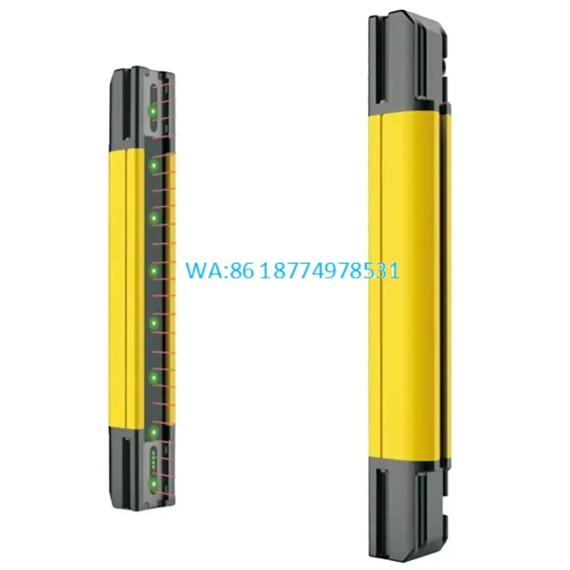 Wmwmnu for SAKADY MH20 High Measurement IP65 Protection 0-9M Range Sensor Light Curtain Covers Infrared Thickness Encoder NPN