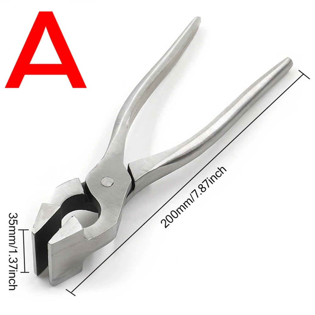 Leather Plier Bear Grips Leatherworking Pliers with Plier Fixed Clamp Perfect for DIY Projects and Professional Use