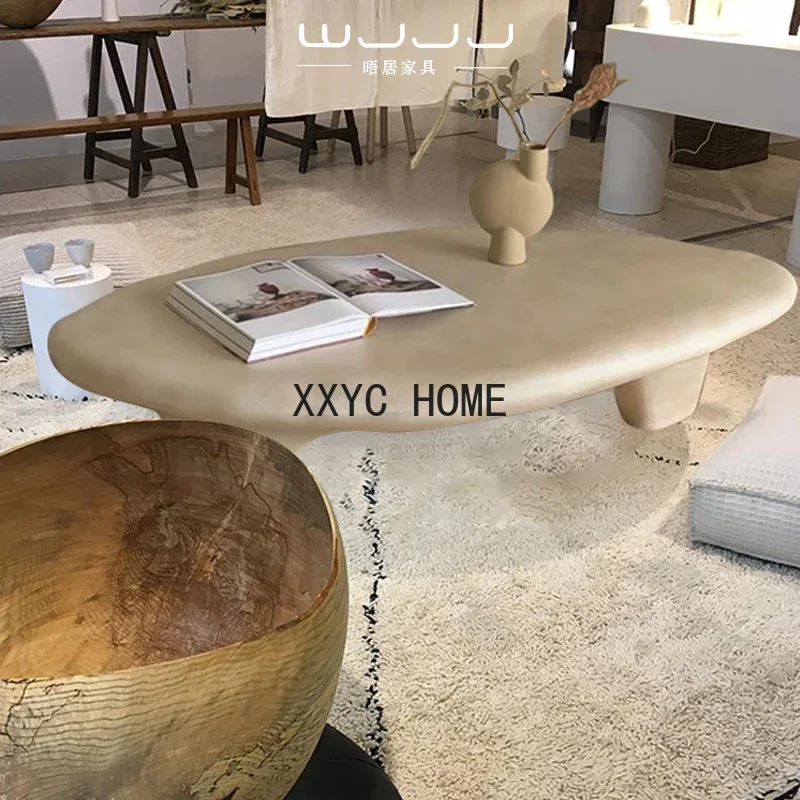 Moderne lichte luxe Art Frp speciaal gevormde Pebble Designer Nordic Leisure theetafel