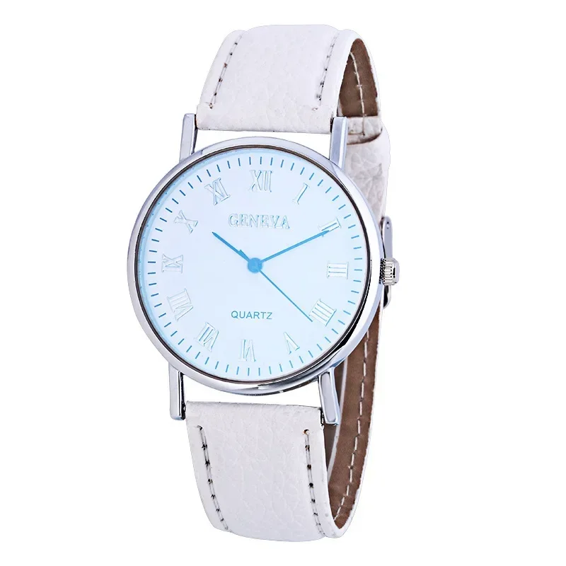 Montre à quartz en cuir pour homme, montres minimalistes, montre-bracelet à cadran doré et argenté, mode simple, affaires