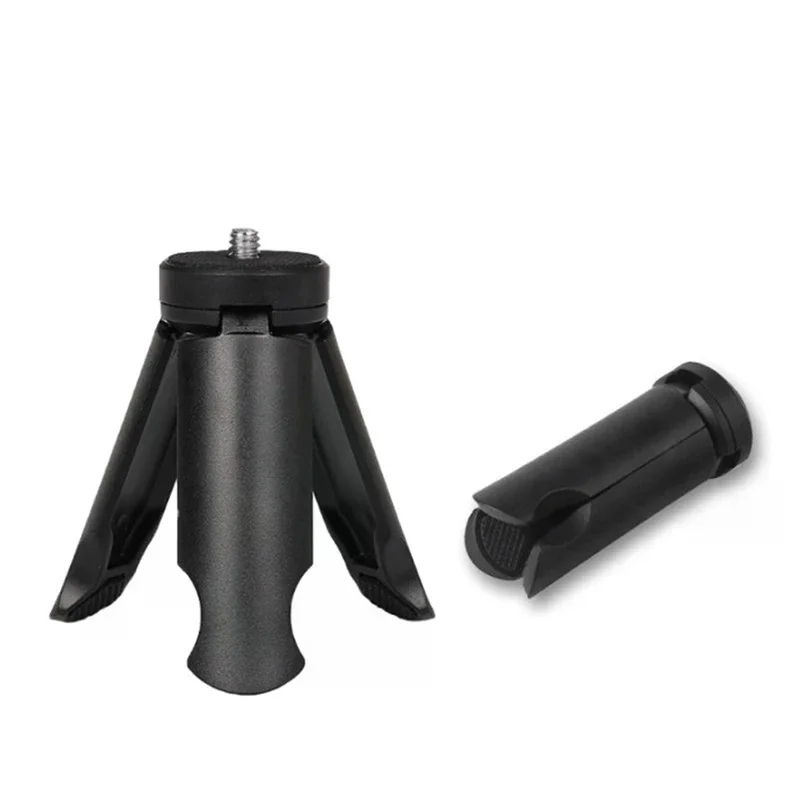 Tripod with Universal 1/4 Screw for Mobile Phone Gimbal Mirrorless Camera LED Light Mic Tripod Mircophone Monitor Tripod Mini