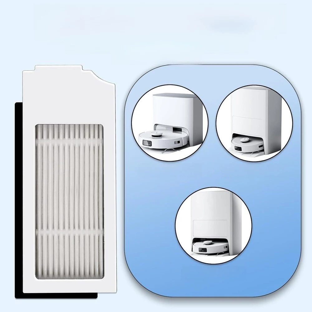

Replacement Filters For ECOVACS DEEBOT= N20 Plus T10=Omni X1 Yeedi=C12 Pro Robot Vacuum Parts High Efficiency Dust Capture