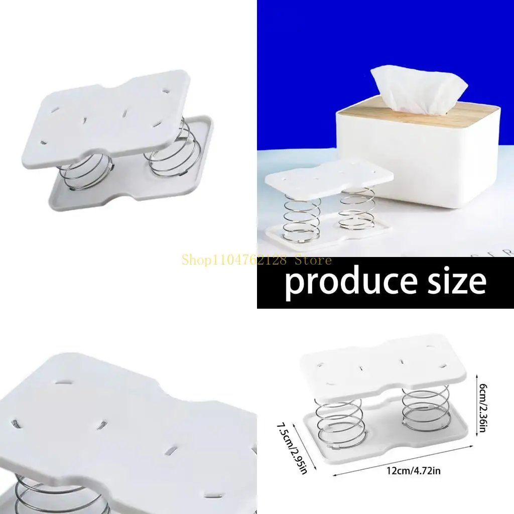 Pulling Tissue Dispenser With Spring Lift Bracket Plastic Paper Easier Office best sale