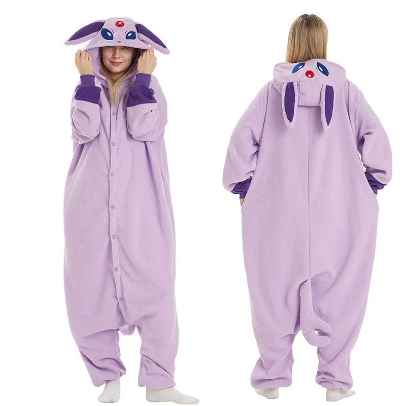 Новый комбинезон Snorlax Squirtle Mewtwo Gengar, карнавальный костюм на Хэллоуин для взрослых, аниме, пижама с котом