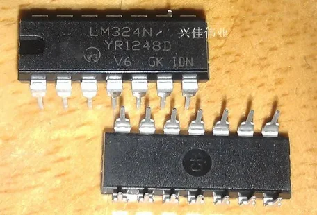 

10PCS The new LM324 LM324N DIP