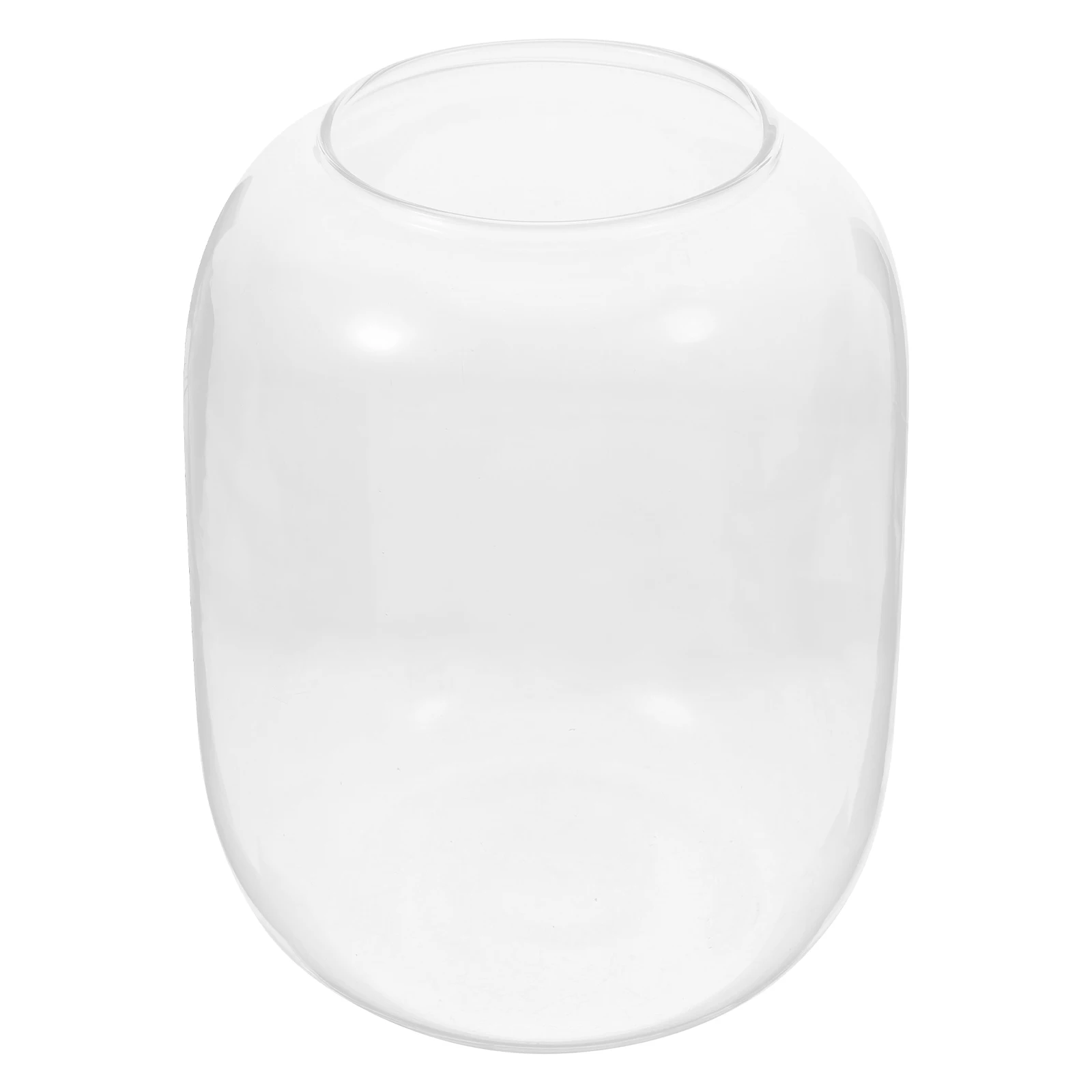

Glass Plant Landscaping Bottle Clear Vase for Flower Round Modern Desk Decor Women Hydroponic Container Micro Plant Bottle