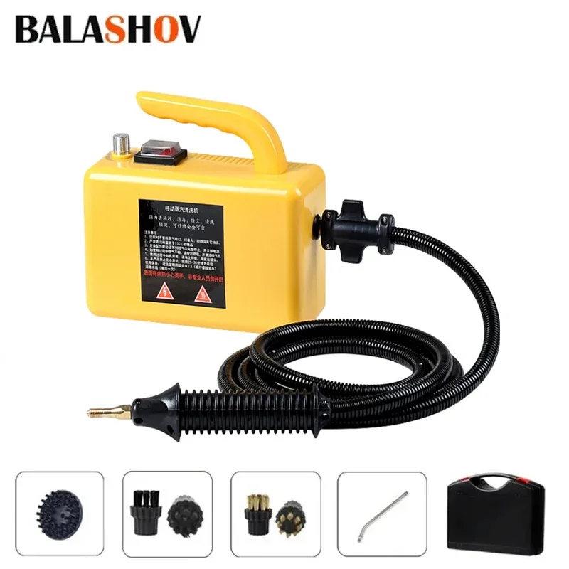 

2600W High Temperature Steam Cleaner Portable Sterilization Pressure Jet Washer Machine for Home Car Kitchen Air Conditioner