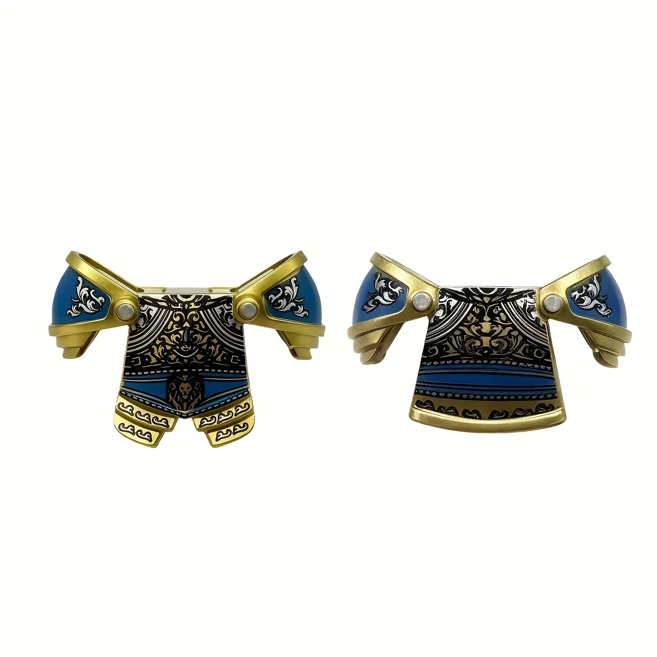 قطعة واحدة من فارس القرون الوسطى المطبوع على الوجهين من الطرف الثالث، هدية مثالية لعشاق العسكريين #3