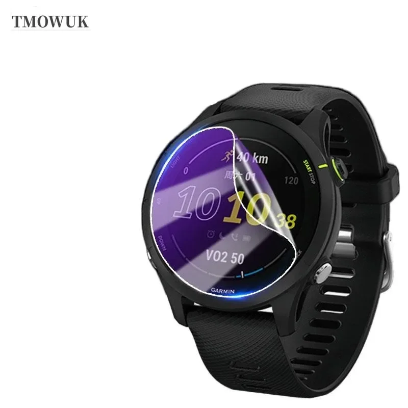 Untuk Garmin Forerunner 45 55 158 220 235 245 255 255S 620 635 Pelindung Layar Film Hidrogel TPU Lembut HD Jam Tangan Antigores Bening