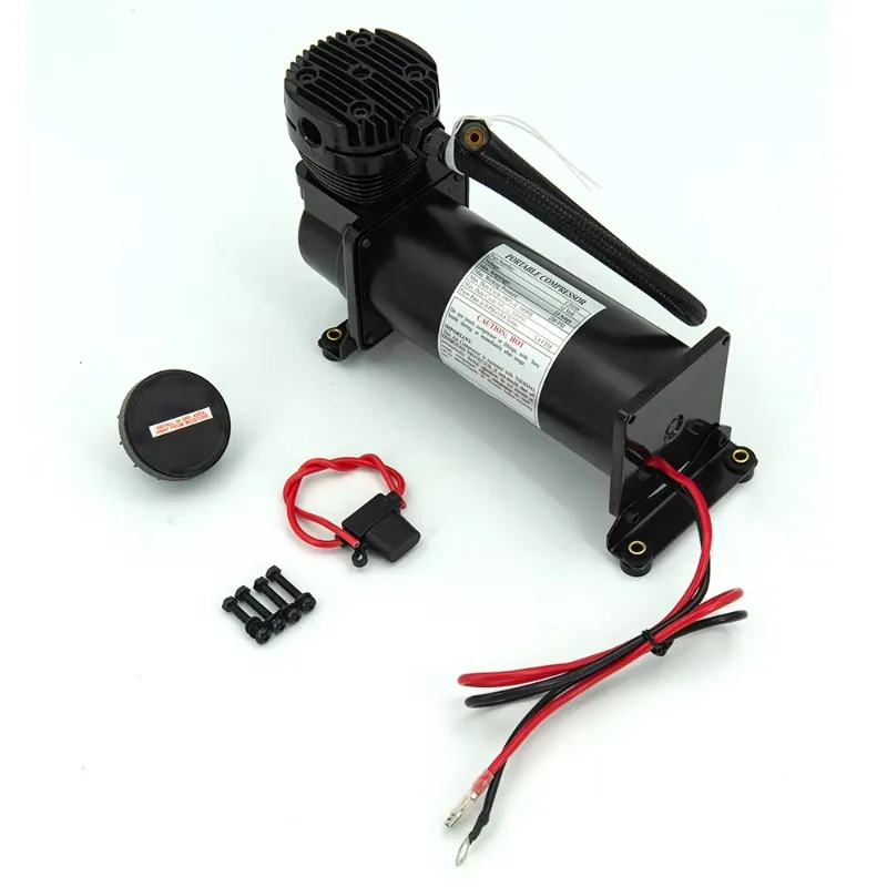Universal DC 12V 480c 200 psi Outlet 3/8 or 1/4 Automotive Air Suspension Compressor Pump