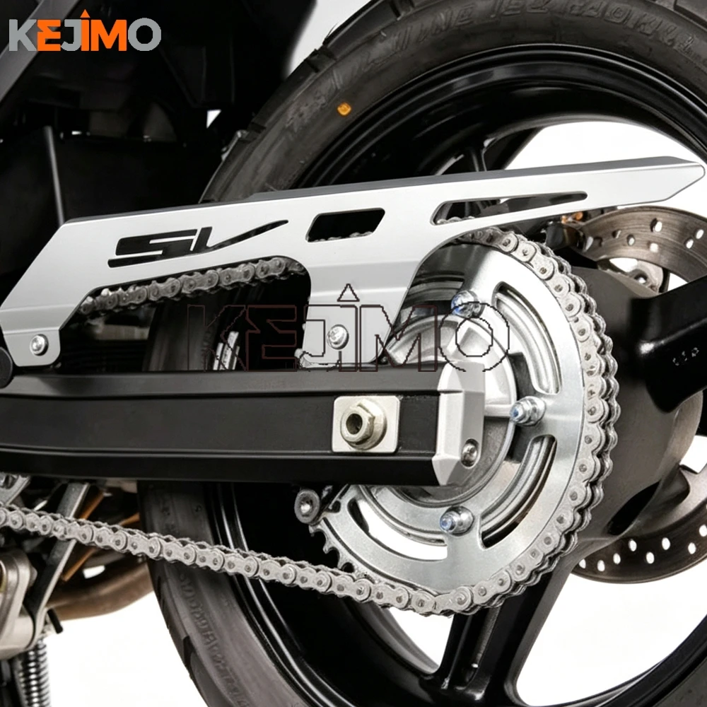 Motorcycle Accessories Rear Chain Guard Protector Chain Cover Protection For Suzuki SV1000/S K3 K4 SV 1000 SV1000S k3 2003 2004