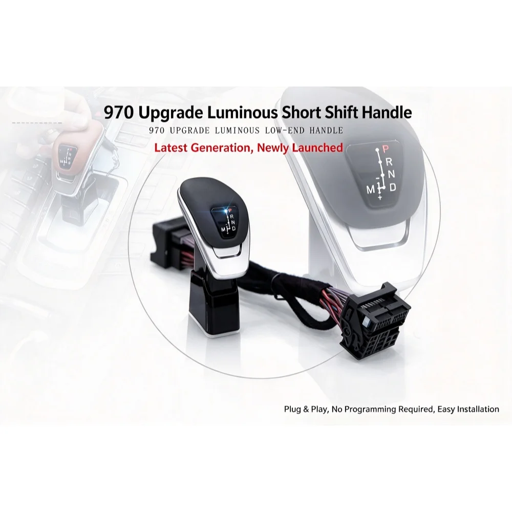 Upgrade for Porsche Macan Panamera  2010-2016 Luminous Gearshift Lever Gear Selector Shift Knob Car accessories