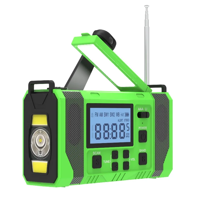 

Charging mobile phone emergency radio charging lighting disaster prevention radio