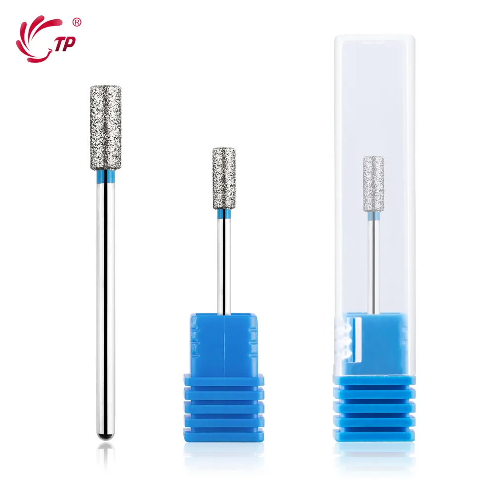 TP 5Pcs Diamond Nail Drill Bit Set – Pocket Cleaning Bit for Cuticle Prep Dead Skin Removal & Nail Surface Cleaning Manicure Bit