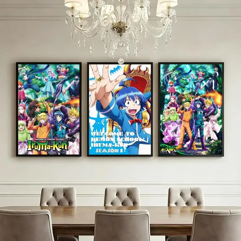 Welcome to Demon School Iruma kun HD Poster High End Luxury Home Decoration Suitable for Living Room Bedroom Corridor and Gift
