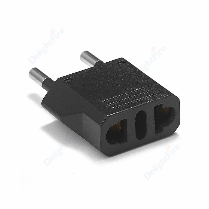 EU Plug Adapter China American US To EU Euro European Korea Travel Adapter Electric Plug Converter Charger Socket AC Outlet