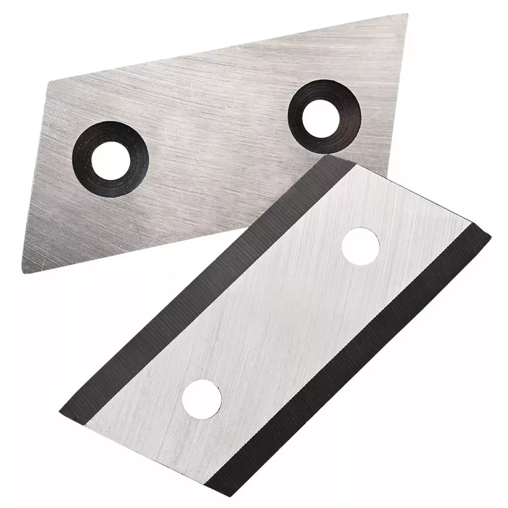 المروحية سكين المعادن تقطيع شفرة التقطيع شفرة مزدوجة الحواف استبدال شفرة لصيانة ساحة Diy بها بنفسك عشاق المنزل