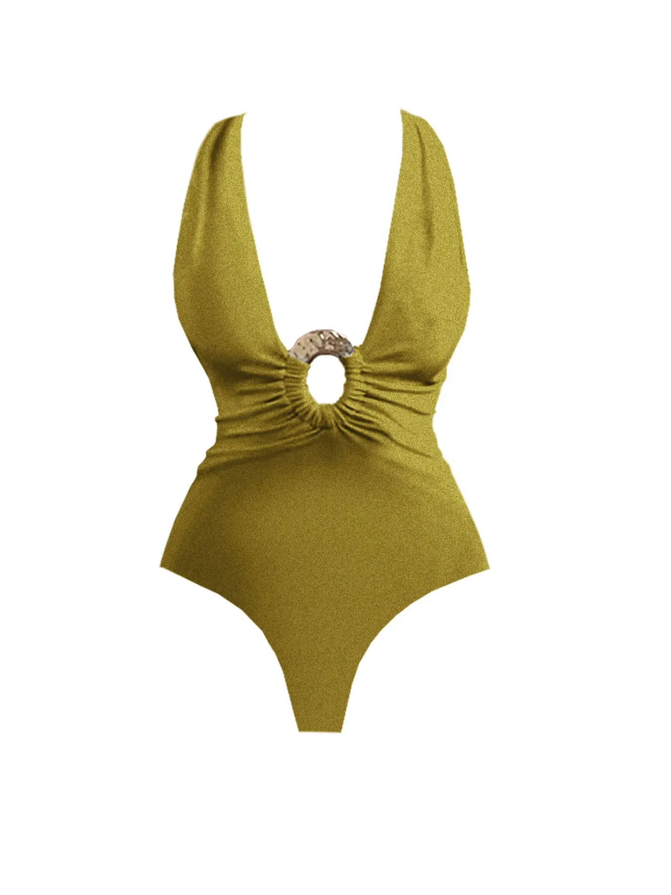 موضة الخامس الرقبة المرأة قطعة واحدة ملابس السباحة وتنورة مجموعة مثير سيدة رفع التخسيس ملابس السباحة الإناث 3 قطعة عطلة بحر 2026 #3