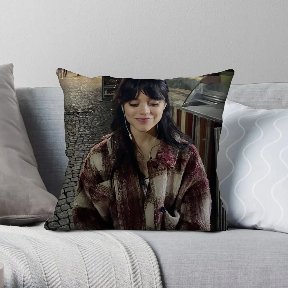 Jenna Ortega Decorative Pillowcases 50x50 Home Decoration Accessories Pillowcase 45x45 Pillow Cases Cushion Covers Sofa Cover