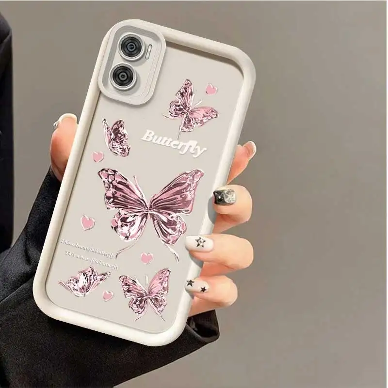 E22 Star Butterfly Sky Eye Ladder Phone Case For Motorola Moto E22 Cover